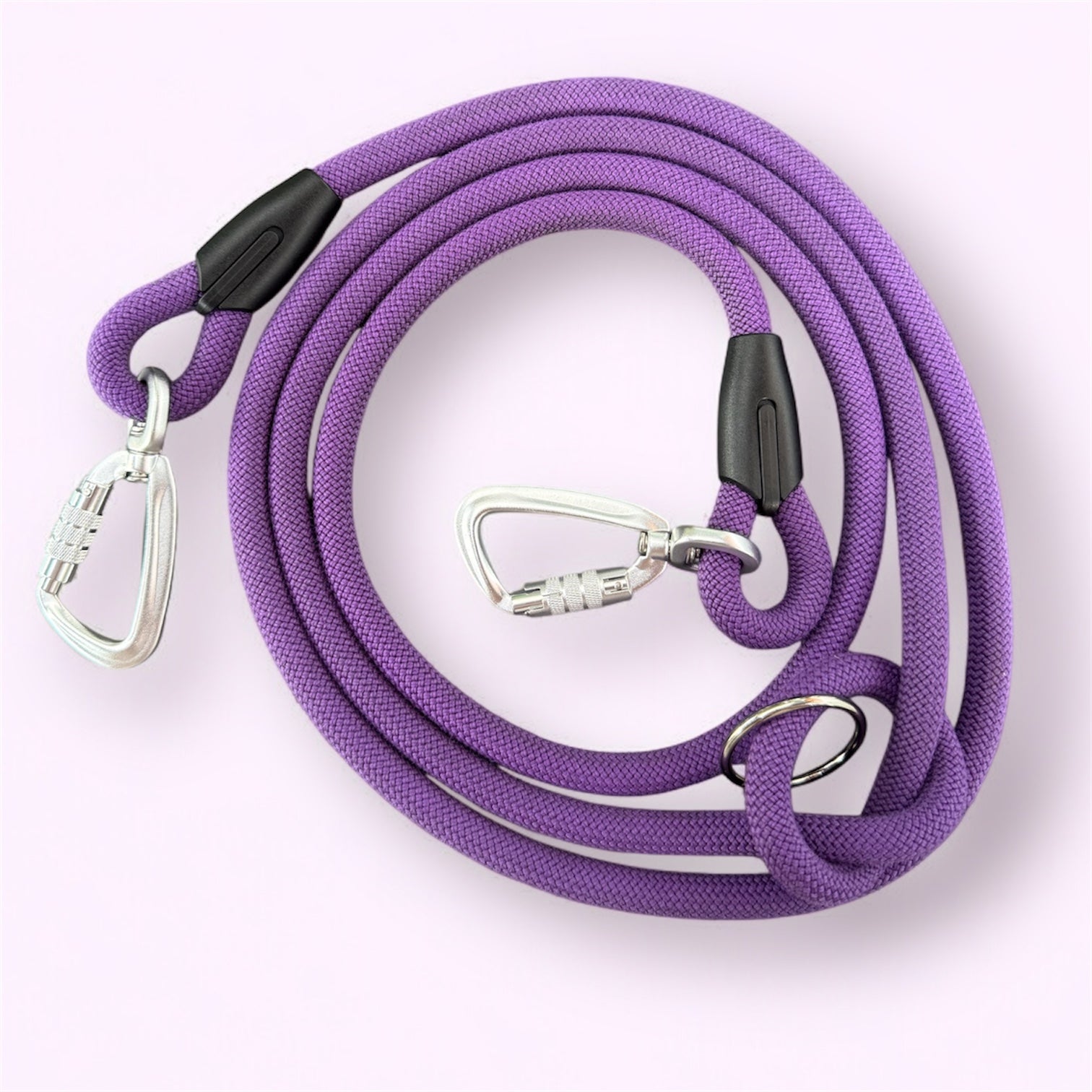 Laisse multipositions pour chien Purple Grap LuckyLesse