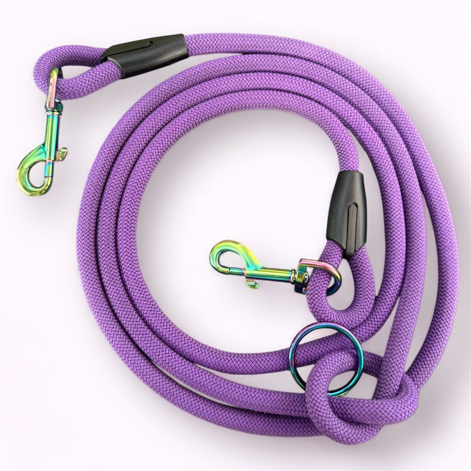 Laisse multipositions pour chien Purple Grap LuckyLesse