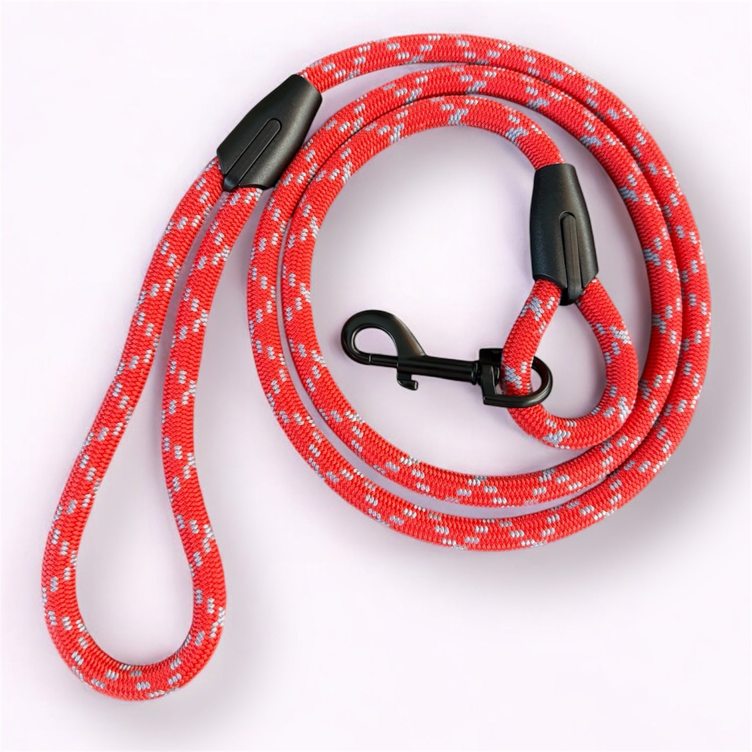 Laisse en corde pour chien Sunny Red LuckyLesse