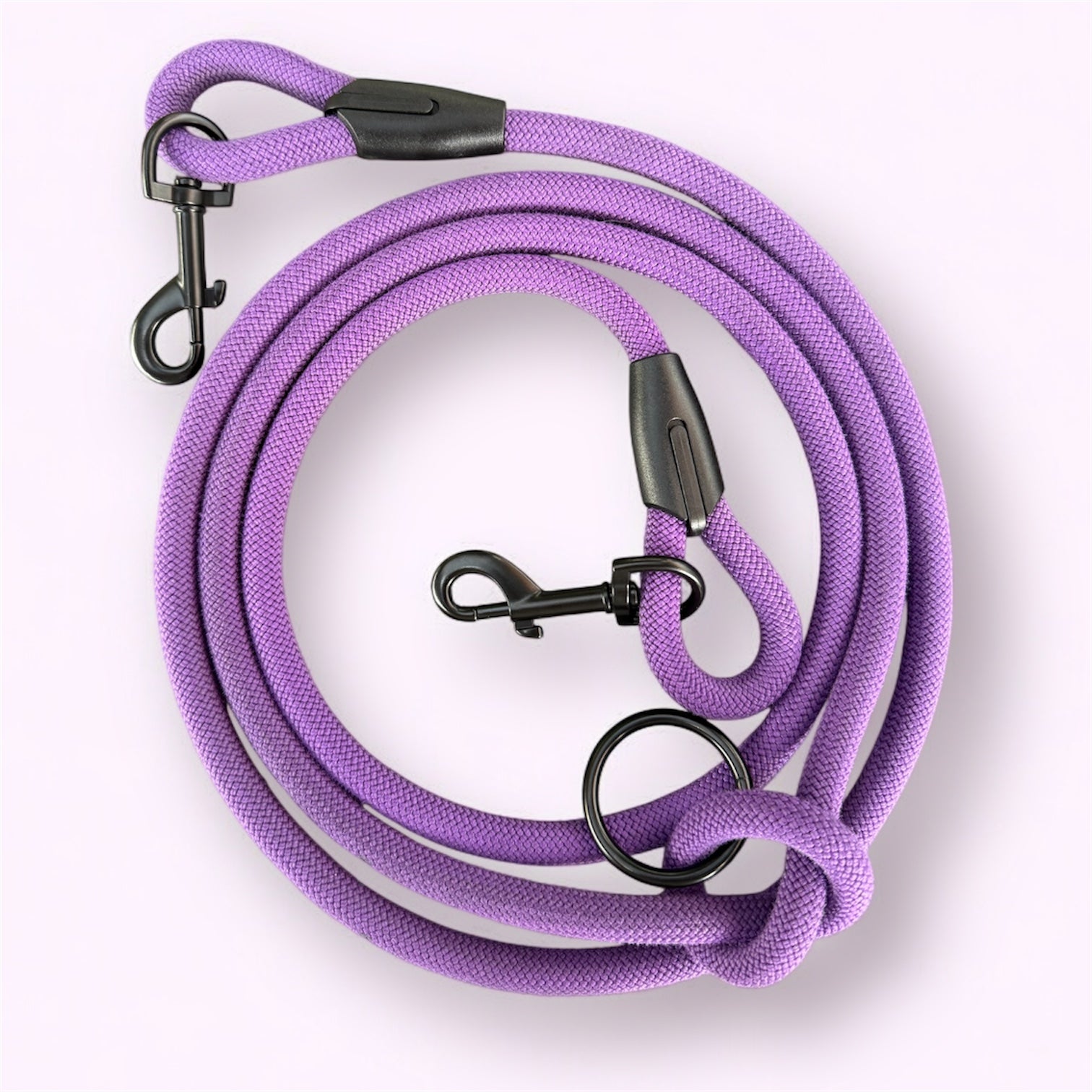 Laisse multipositions pour chien Purple Grap LuckyLesse