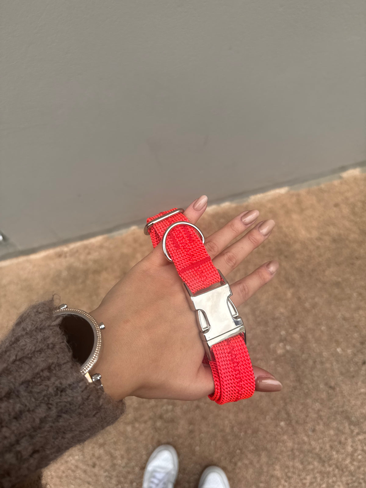 Collier pour chien Red Fluo - Spécial petits chiens 💃