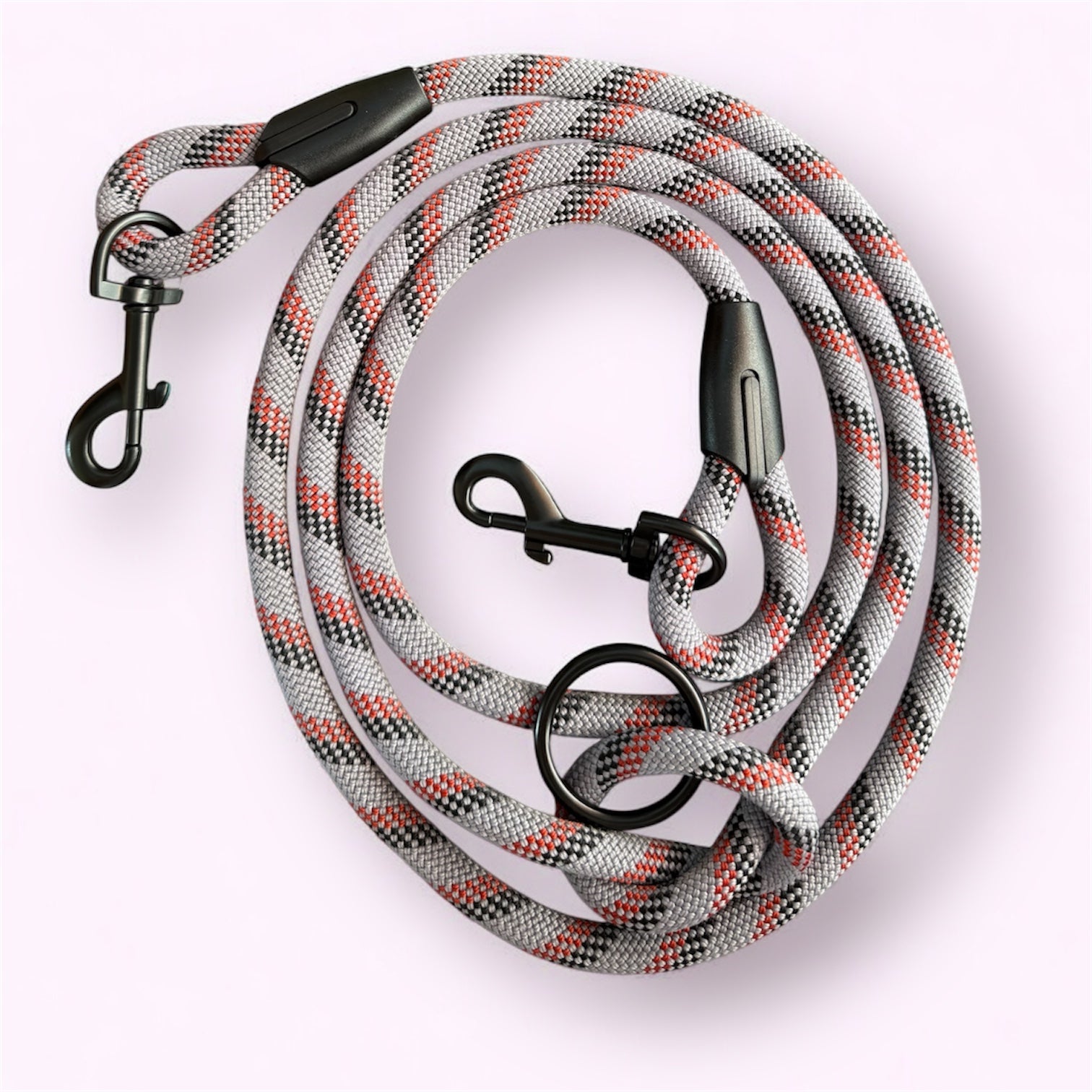 Laisse multipositions pour chien Grey LuckyLesse