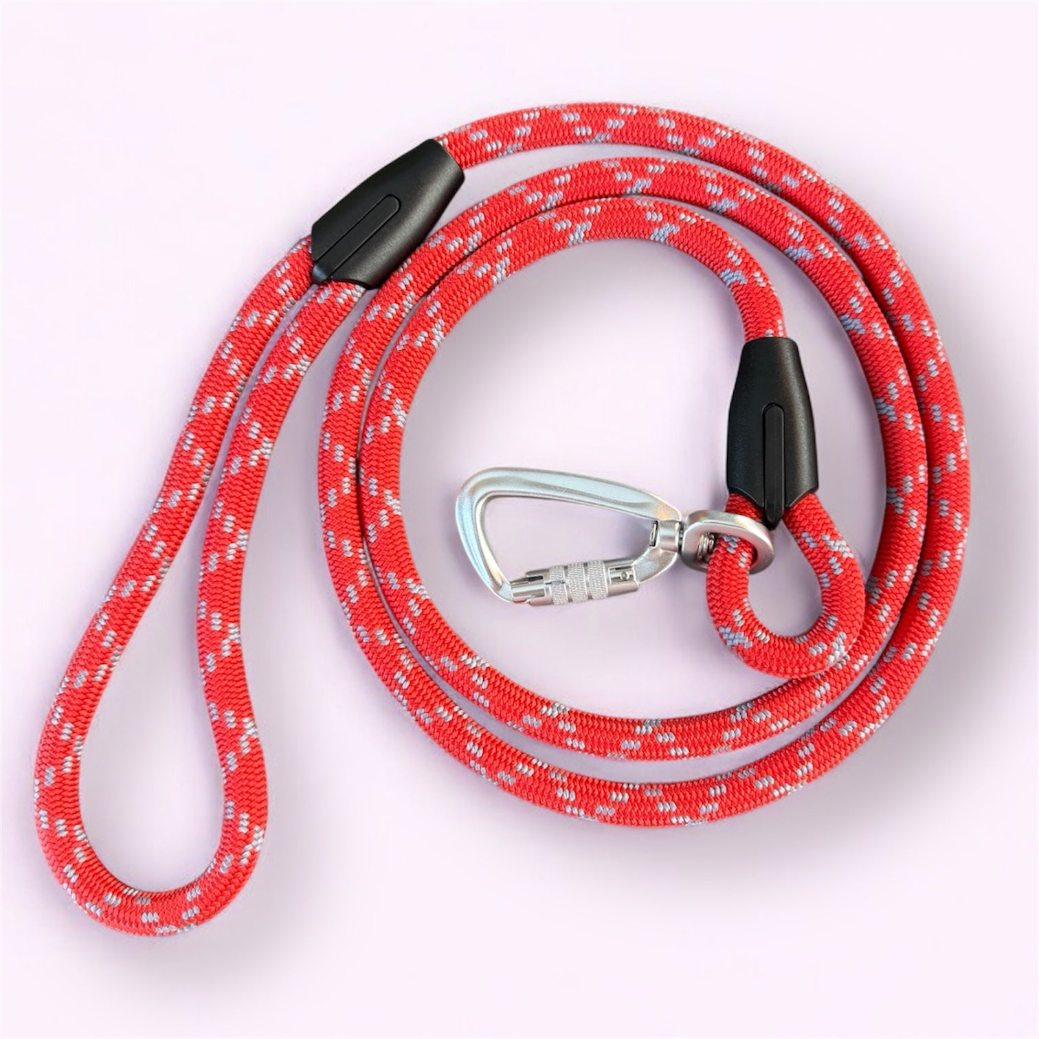 Laisse en corde pour chien Sunny Red LuckyLesse