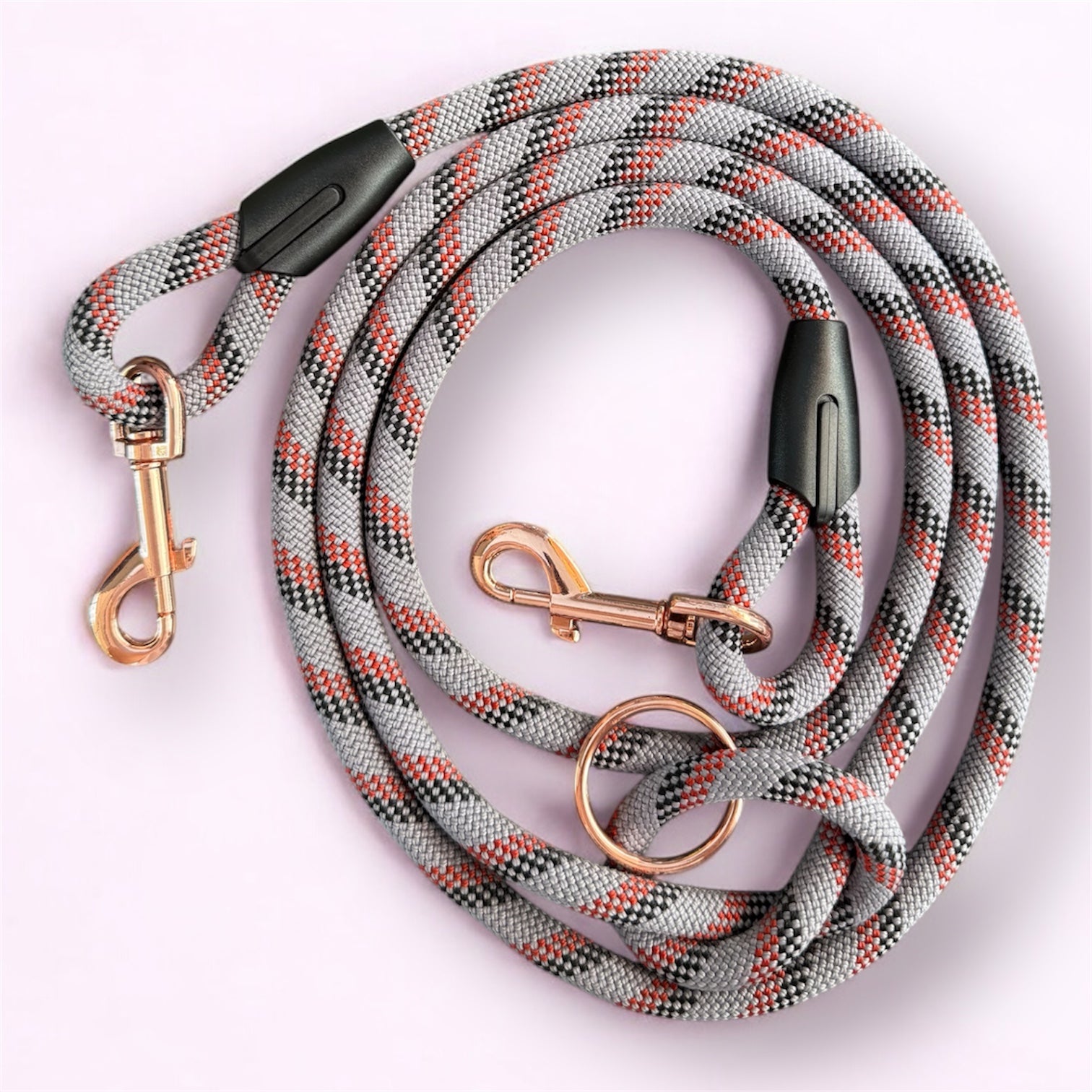 Laisse multipositions pour chien Grey LuckyLesse