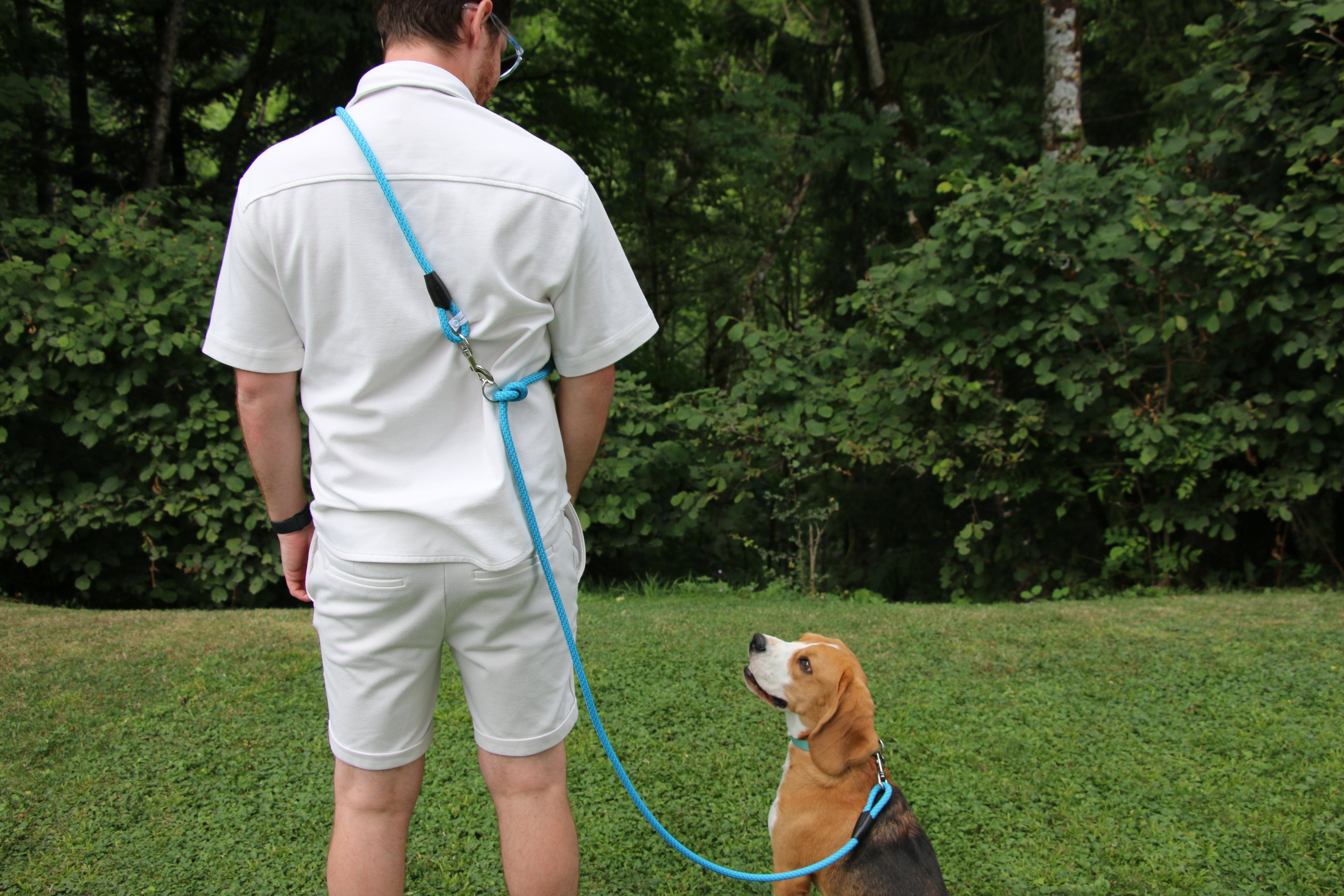 Laisse multipositions pour chien Blueberry LuckyLesse