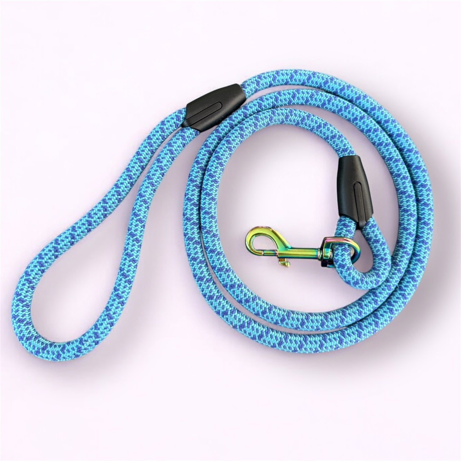 Laisse en corde pour chien Océan Neo chrome LuckyLesse 